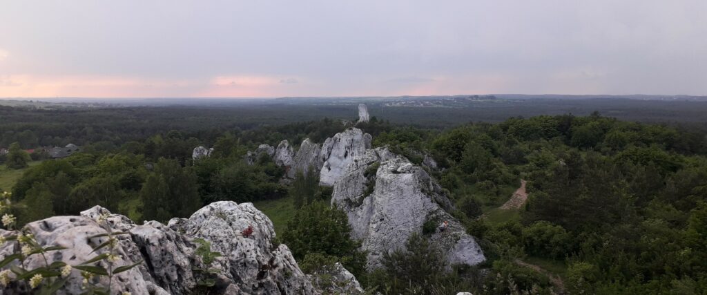 skałki rzędkowickie - mały mur, płetwa