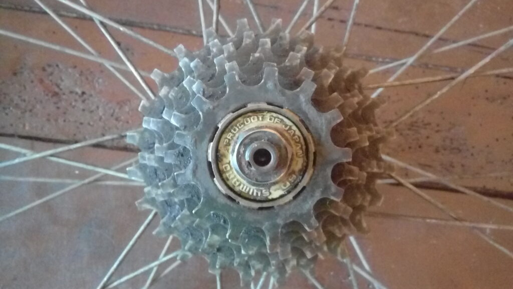 Wolnobieg Shimano lata 80