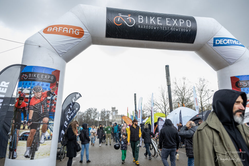 Bike Expo - strefa testowa, targi rowerowe